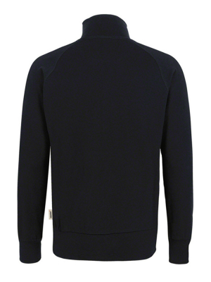Herren College Sweatjacke Schwarz